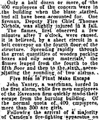 Philadelphia Inquirer, October 21, 1922 (continued)