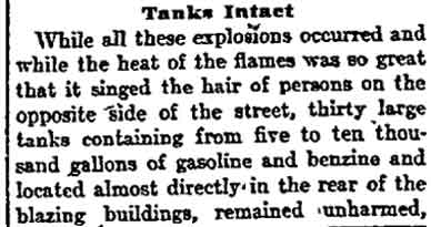 Philadelphia Inquirer, February 18, 1908 — Exciting Scenes Feature Big Fire, page 9