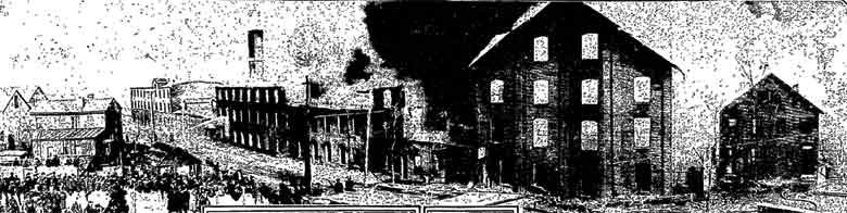 Philadelphia Inquirer, February 18, 1908 — Exciting Scenes Feature Big Fire, page 2