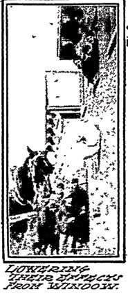 Philadelphia Inquirer, February 18, 1908 — Exciting Scenes Feature Big Fire, page 4