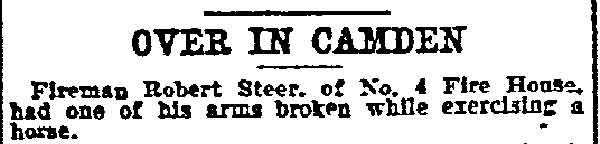 Philadelphia Inquirer, March 11, 1900 — Over in Camden