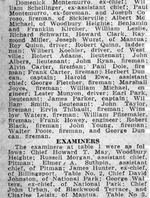Gloucester County Graduates Firemen (column 3)