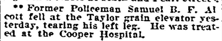 Philadelphia Inquirer, April 28, 1906
