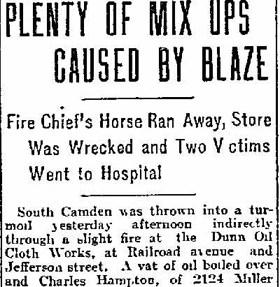 Plenty of Mix Ups Caused by Blaze — Philadelphia Inquirer, August 17, 1906