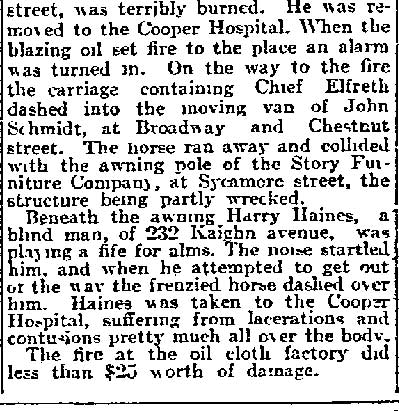 Plenty of Mix Ups Caused by Blaze (continued) — Philadelphia Inquirer, August 17, 1906