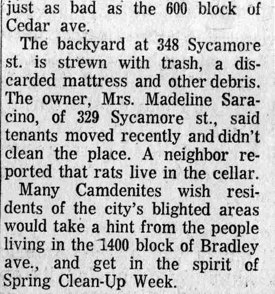 Sycamore Street fire continued