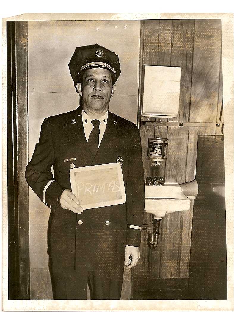 Portrait of Theodore Primas, Camden Fire Department