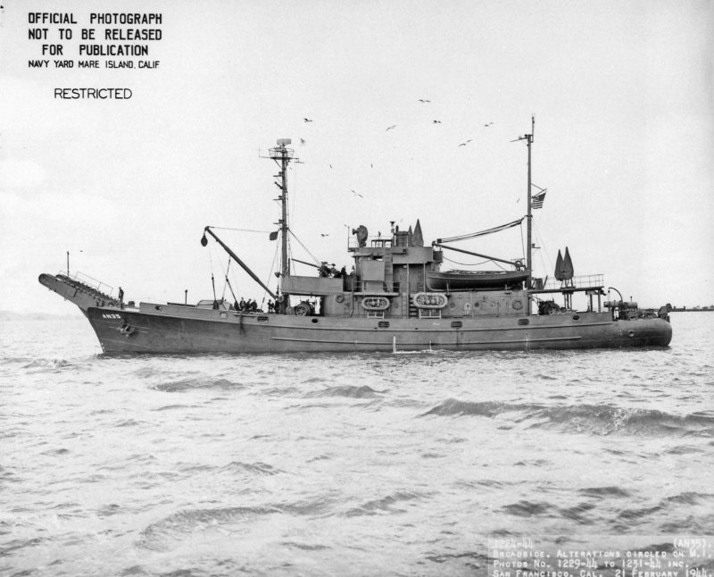USS Teak AN-35