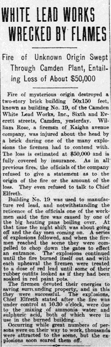 Philadelphia Inquirer, June 23, 1907, page 1