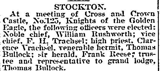 Philadelphia Inquirer, July 8, 1894 — Stockton column