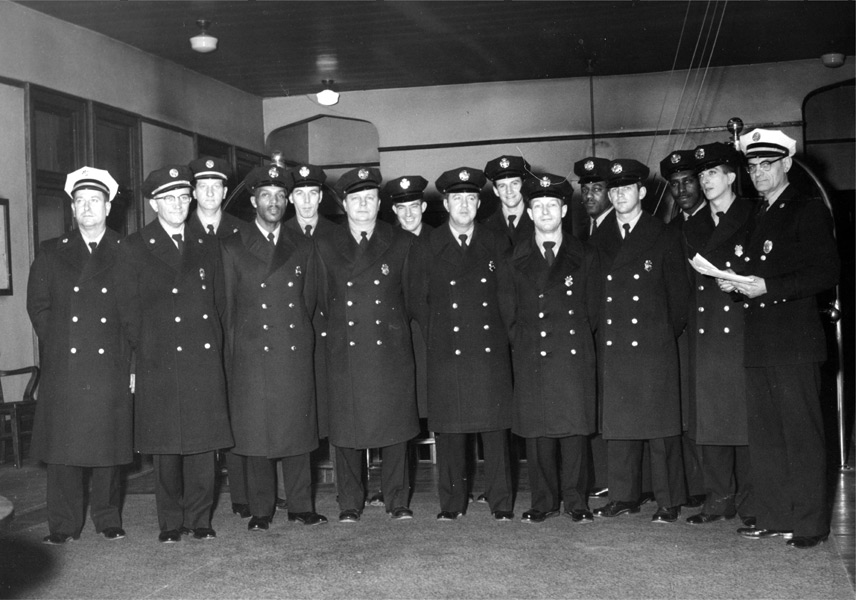 Graduation of Probationary Firemen, 1959