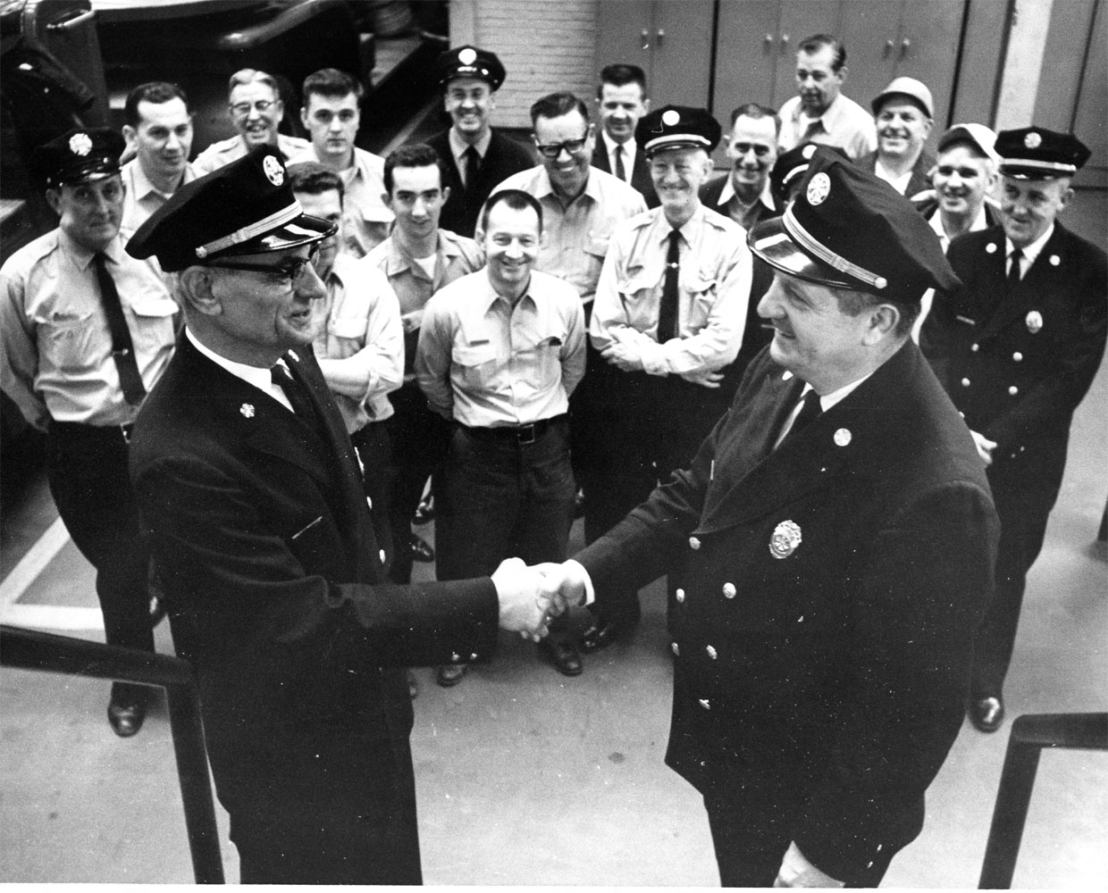 A Change of Command on New Years Eve, December 31, 1964