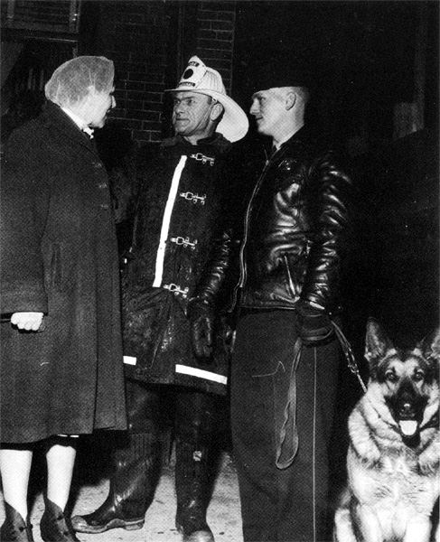 North Camden, Winter of 1964: Sara Sanderson, Chief Fire Marshall George Baxter, Camden Police Officer William Latham