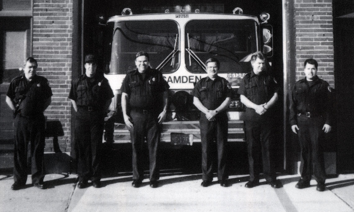 Engine Company 11, 1994 — Jim Alexander, Greg DePetris, Glenn Moore, George Reese, Joe Kirk, Saia
