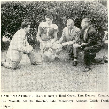 1950 Camden Catholic football team photo