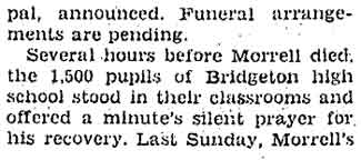 Gettysburg Times — Camden Catholic football, October 18, 1950