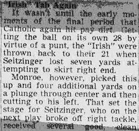 Camden Catholic vs. Seton Hall Prep — newspaper clipping continued