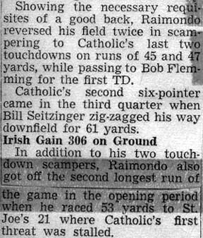 Camden Catholic vs. St. Joseph's — newspaper clipping continued