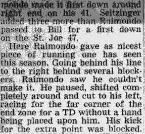 Camden Catholic vs. St. Joseph's — newspaper clipping continued