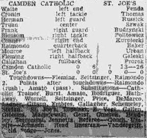 Camden Catholic vs. St. Joseph's — newspaper clipping continued