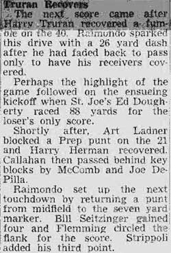 Camden Catholic vs. St. Joseph's Prep — newspaper clipping continued