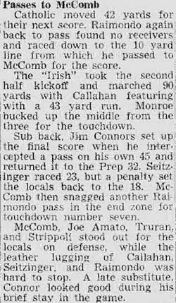 Camden Catholic vs. St. Joseph's Prep — newspaper clipping continued