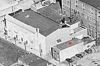 Downtown Camden 1957, close-up showing Carman Street area
