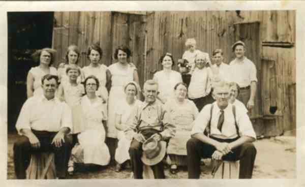 George O. Addison Sr. and family, circa 1930
