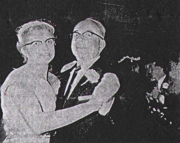 Catherine Gimello and Rox Gimello, May 1957