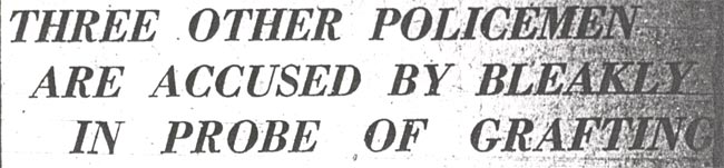 Camden Daily Courier, January 4, 1922 — Charge Detective Murry Protected Vice, page 1