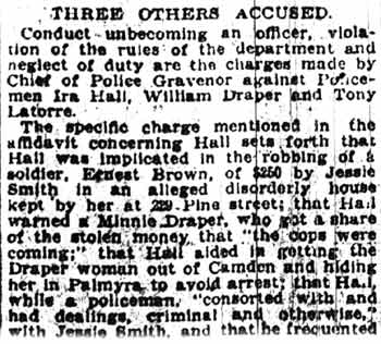 Chief Accuses Four Officers in Vice Probe — clipping 20