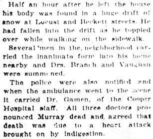 Camden Post-Telegram, January 30, 1922 — George V. Murry article, part 3