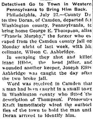 Gettysburg Times July 27 1916