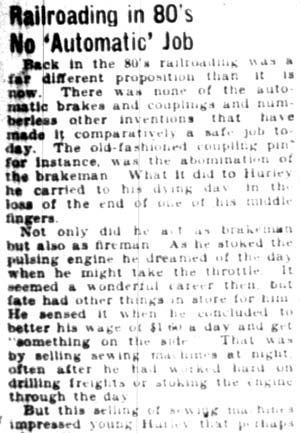 William L. Hurley obituary, Camden Courier-Post April 23, 1928 — page 5