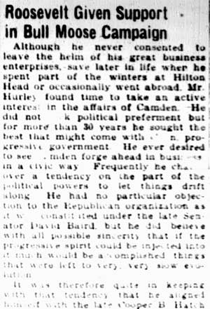 William L. Hurley obituary, Camden Courier-Post April 23, 1928 — page 12
