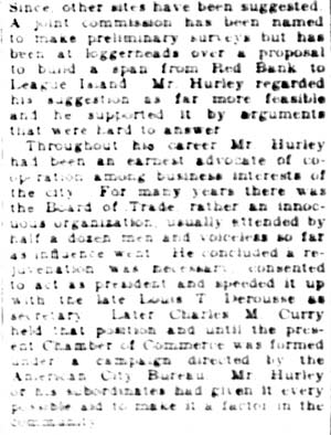 William L. Hurley obituary, Camden Courier-Post April 23, 1928 — page 19