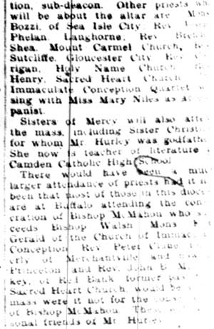National Notables Mourn Hurley Death, April 25, 1928, page 4