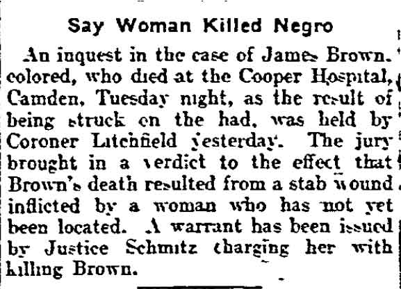 Philadelphia Inquirer, November 12, 1904