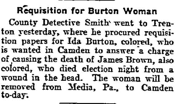 Philadelphia Inquirer, November 19, 1904