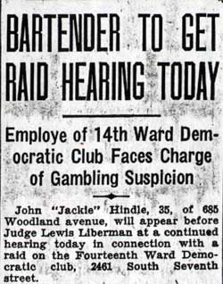 Bartender to Get Raid Hearing Today
