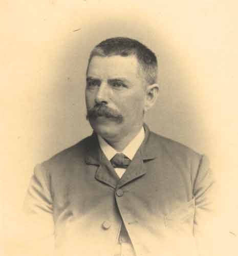Alfred Cramer portrait, 1886