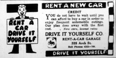 325 Arch Street, Camden Courier-Post advertisement, February 24, 1928