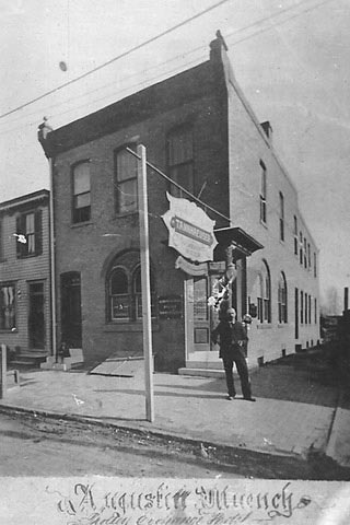 Inside August Muench's Trolley Exchange Hotel, 709 North 3rd Street, Philadelphia