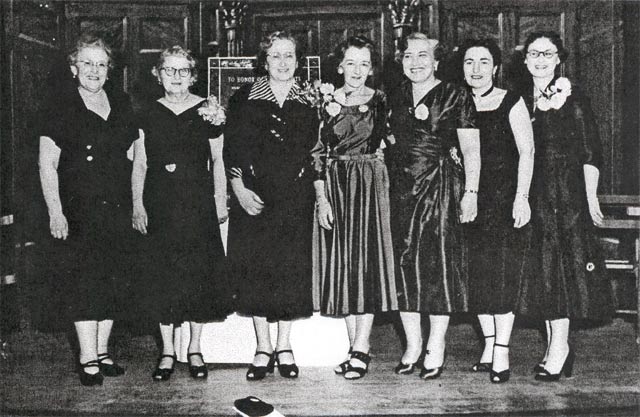 Confirmation class, Beth El, 1953