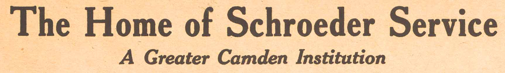 Advertisement header