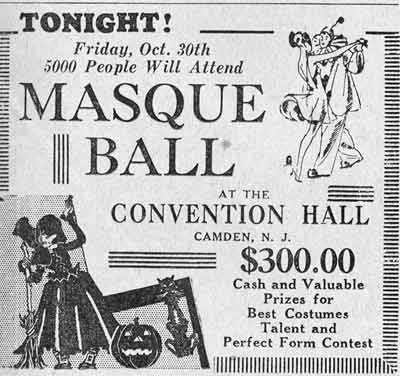 Camden Courier-Post, October 30, 1931, Local Girls to Vie in Beauty Contest