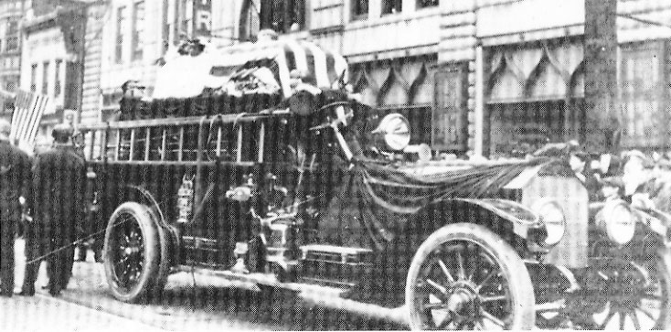 Fire Chief Worthington funeral procession, photo 3