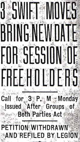 Camden Courier-Post, October 1, 1936 — Civil Service vote meeting, panel 1