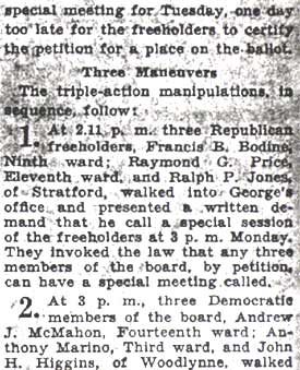 Camden Courier-Post, October 1, 1936 — Civil Service vote meeting, panel 3