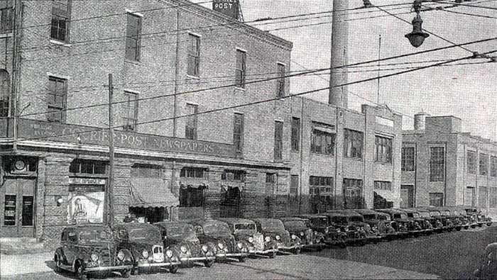 The Courier-Post Building on 3rd Street between Federal and Arch Streets, 1939